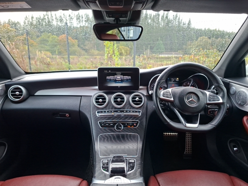Mercedes-Benz C Class C220d Amg Line Premium Plus White #3