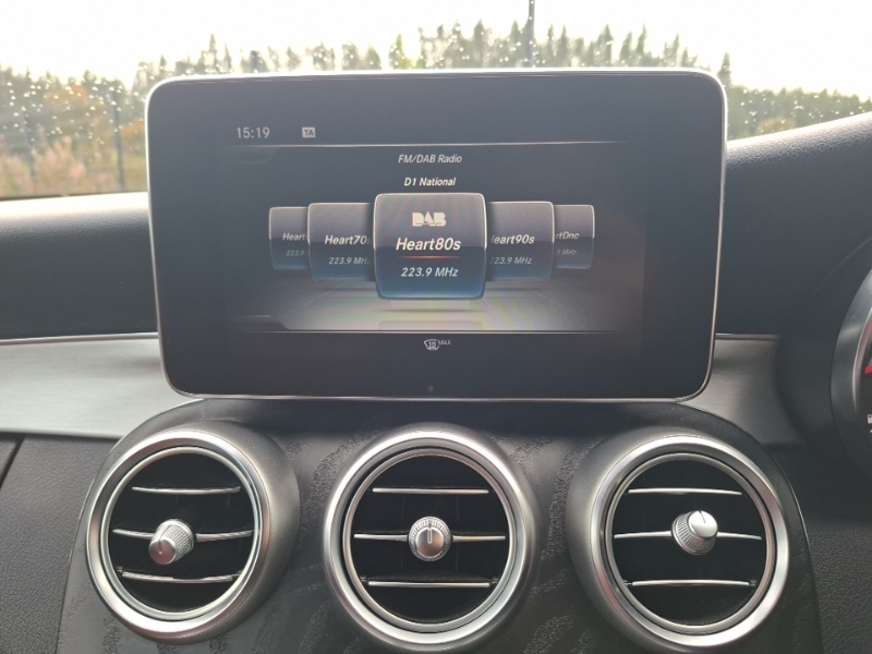 Mercedes-Benz C Class C300 H Amg Line Premium Black #11