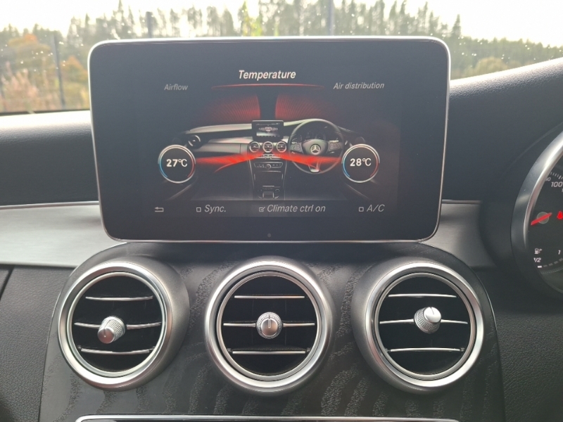 Mercedes-Benz C Class C300 H Amg Line Premium Black #16