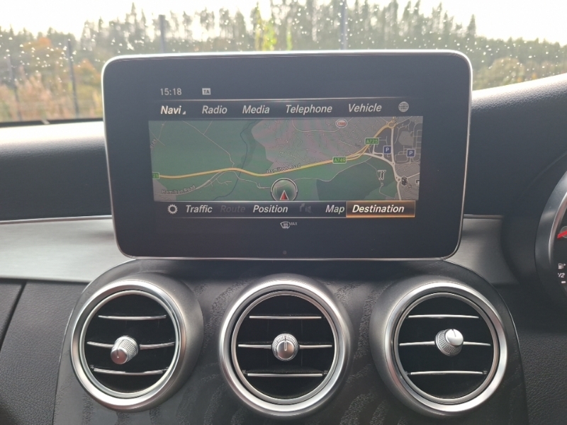 Mercedes-Benz C Class C300 H Amg Line Premium Black #10