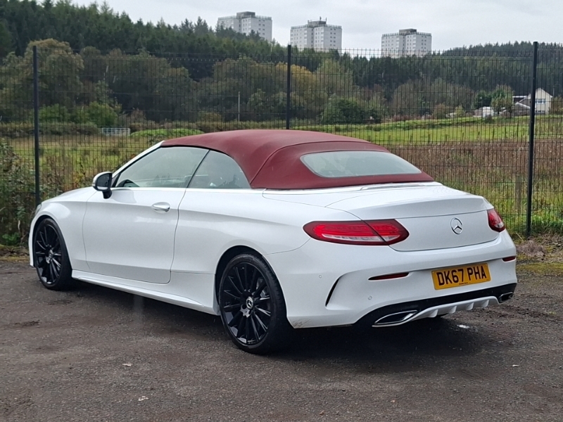 Mercedes-Benz C Class C220d Amg Line Premium Plus White #2