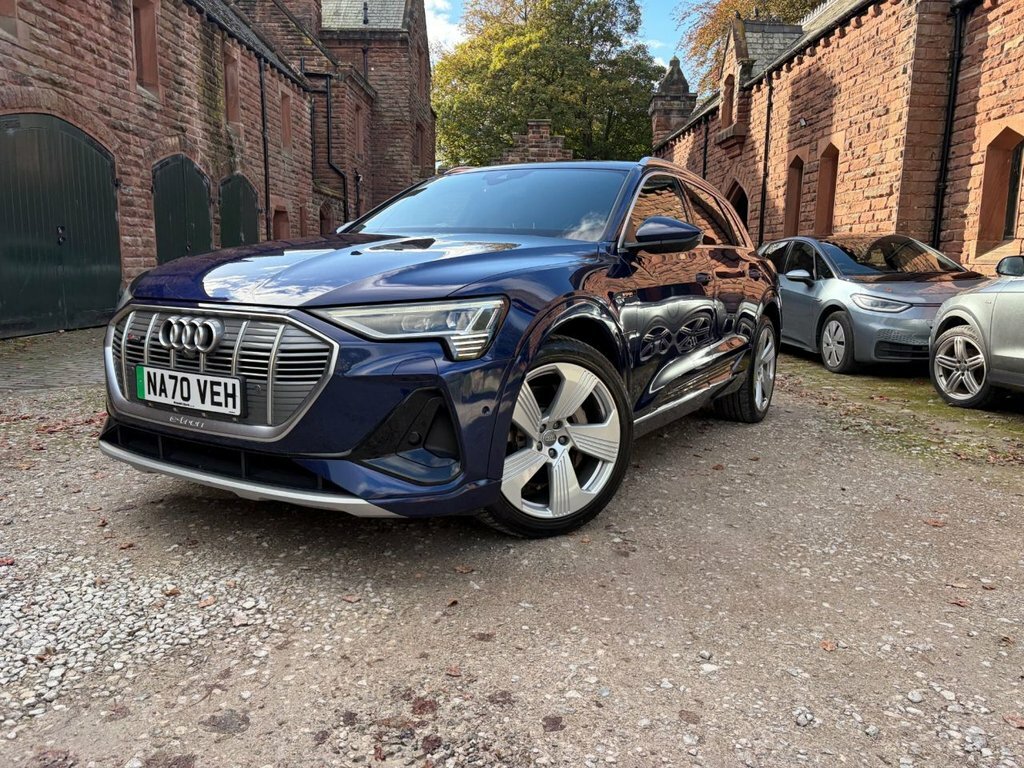 Audi E-tron 50 S Line Suv Quattro 71.2Kwh 3 Blue #2