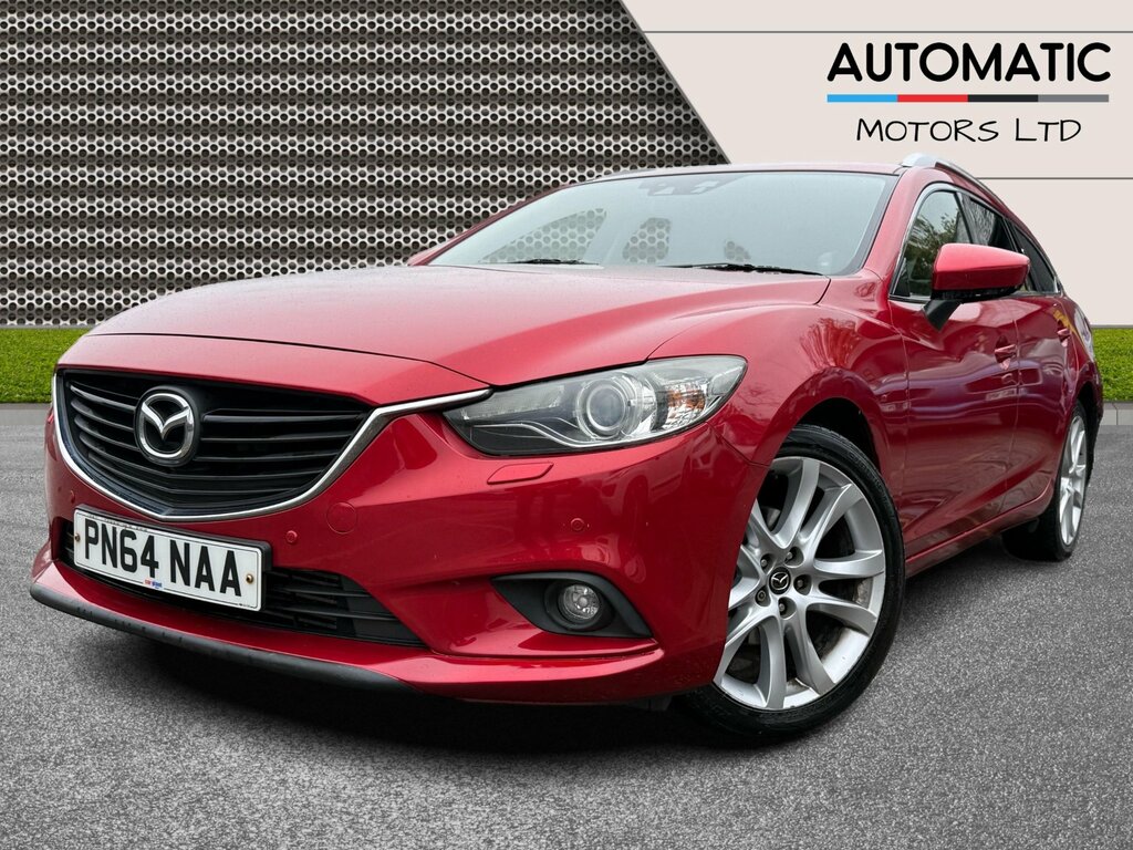Mazda 6 2.2 Skyactiv-d Sport Nav Tourer Eu Red #4