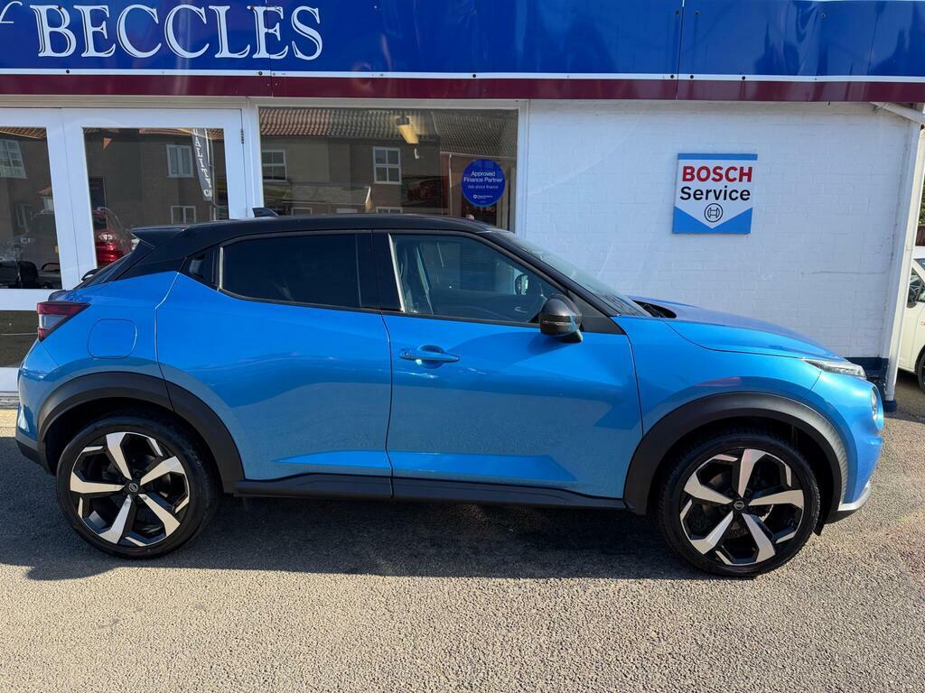 Nissan Juke 1.0 Dig-t Tekna Dct Euro 6 S S Blue #6