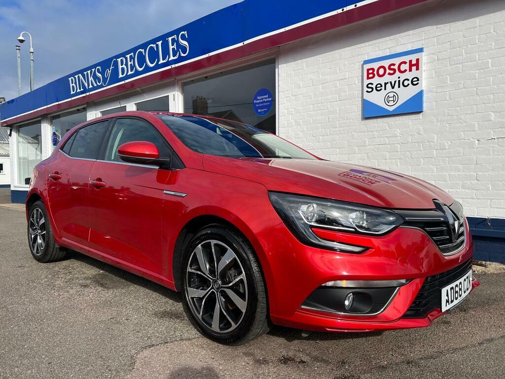 Renault Megane 1.5 Blue Dci Iconic Euro 6 S S Red