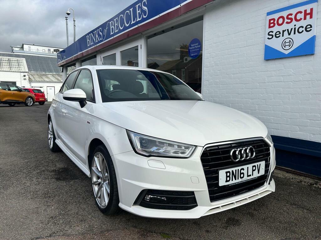 Audi A1 1.4 Tfsi S Line Sportback Euro 6 S S White #6