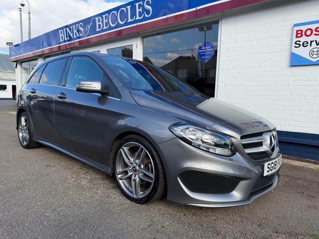 Mercedes-Benz B Class 1.5 B180d Amg Line Euro 6 S S Grey