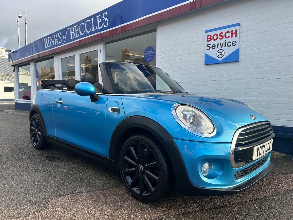 Mini Convertible 1.5 Cooper D Euro 6 S S Blue