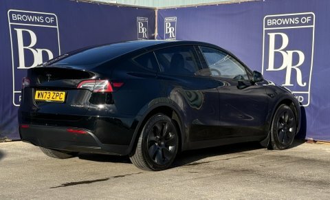 Tesla Model Y Dual Motor Long Black #4