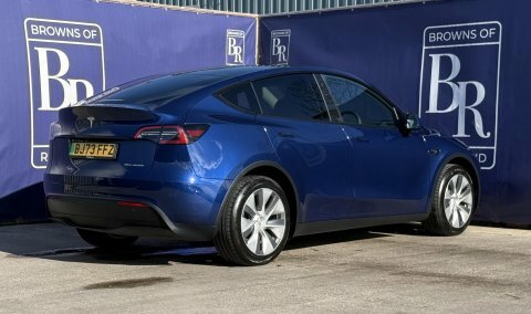 Tesla Model Y Dual Motor Long Blue #4