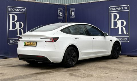 Tesla Model 3 Saloon 4dr Electric White #4