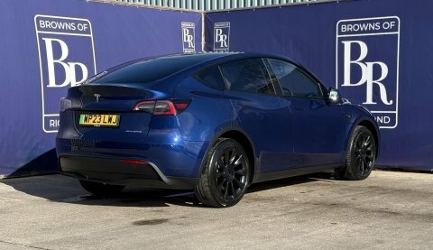 Tesla Model Y Dual Motor Long Blue #4