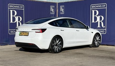 Tesla Model 3 Saloon 4dr Electric White #4