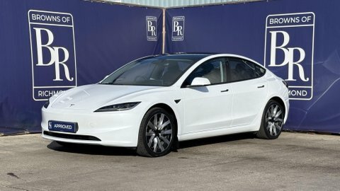 Tesla Model 3 Auto Rwd 4dr White #8