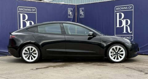 Tesla Model 3 Saloon 4dr Electric Black #3