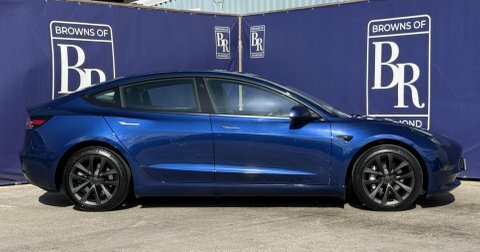 Tesla Model 3 Long Range Saloon Blue #3