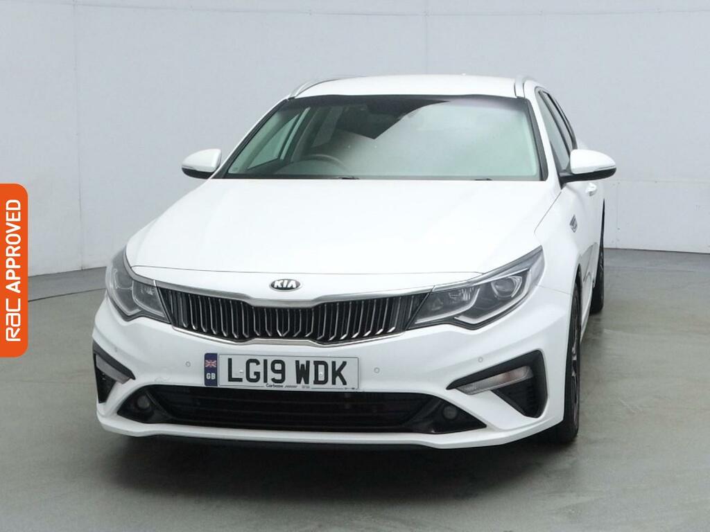 Kia Optima 1.6 Crdi 3 Sportswagon Dct Euro 6 Ss White #6