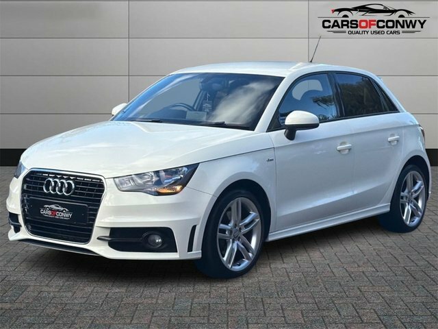 Audi A1 1.6 Tdi S Line Sportback Euro 5 White #3