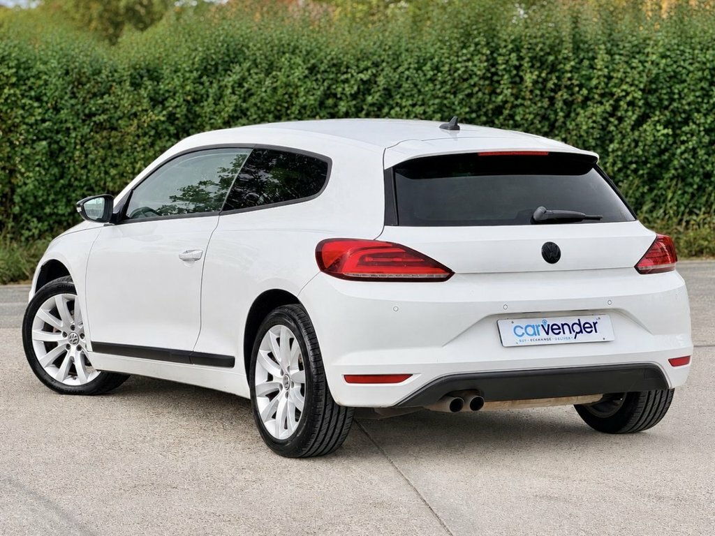 Volkswagen Scirocco Tdi Bluemotion Technology White #5