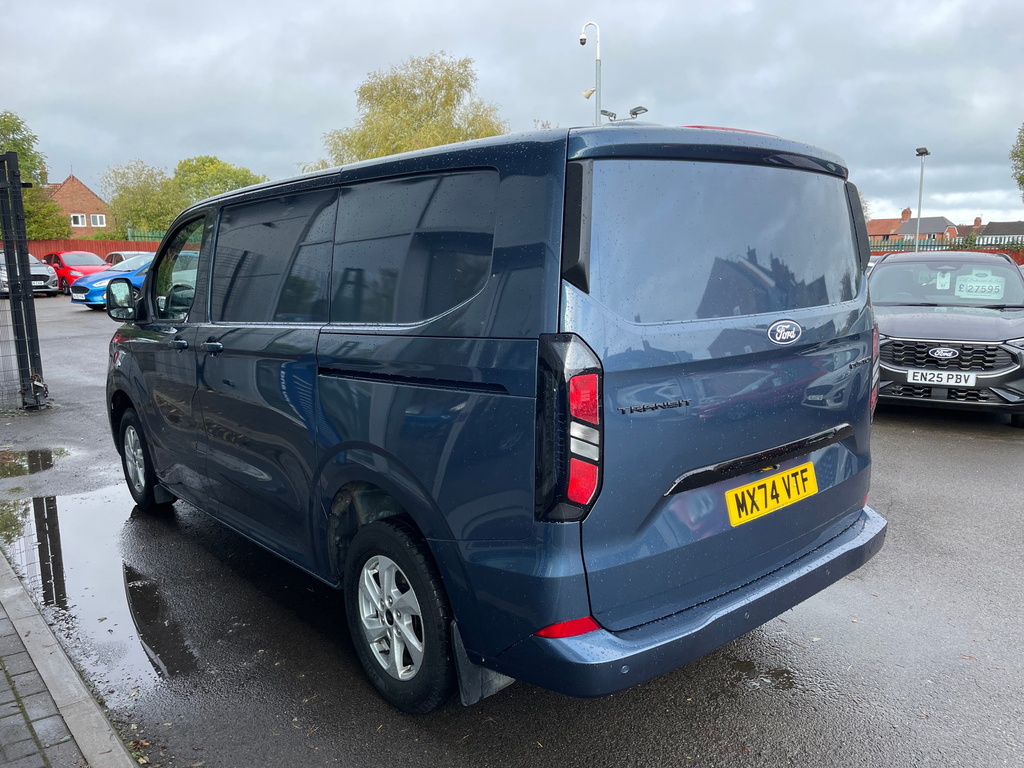 Ford Transit Custom 2.0 320 Ecoblue Limited Panel Van Manua Blue #4