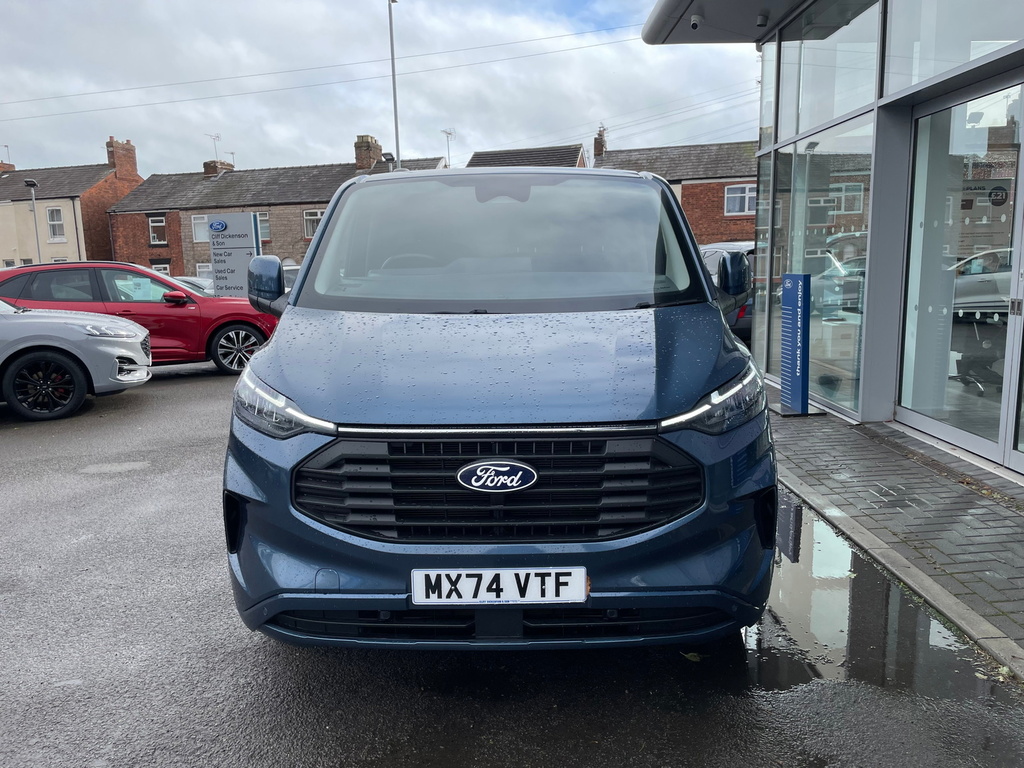 Ford Transit Custom 2.0 320 Ecoblue Limited Panel Van Manua Blue #2