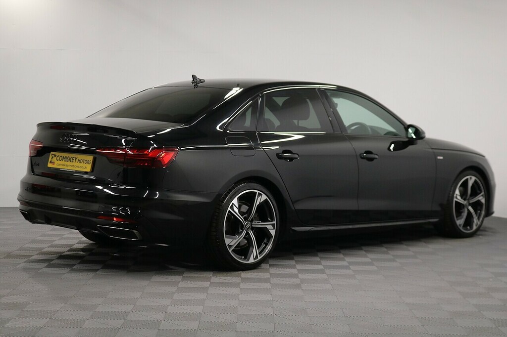 Audi A4 Tdi Black Edition Black #6