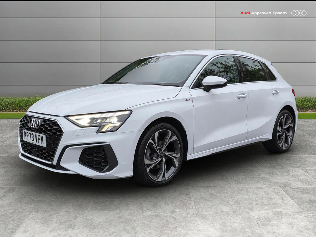 Audi A3 35 Tfsi S Line White #3