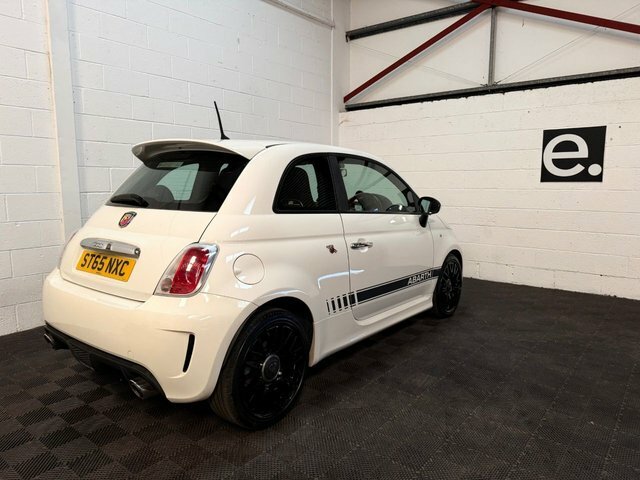 Abarth 595 1.4 T-jet Hatchback Euro 6 140 White #5