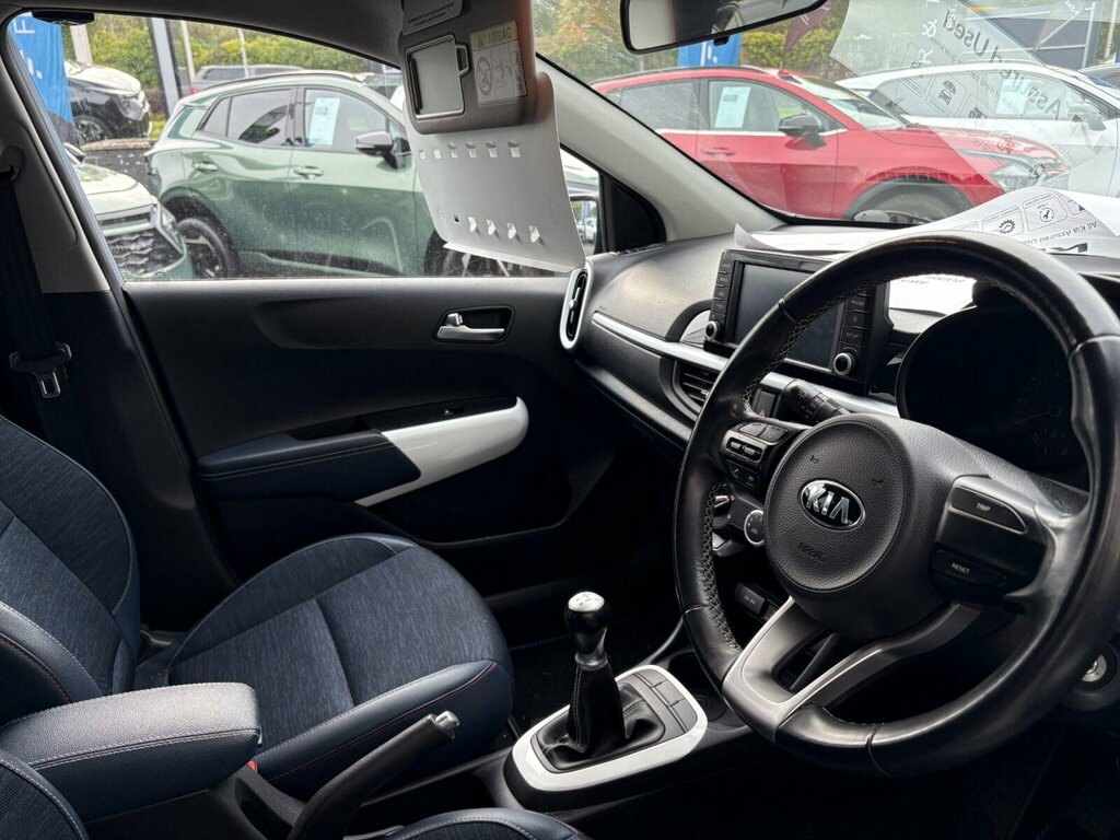 Kia Picanto 1.0 Wave Hatchback Euro 6 66 Bh Blue #3