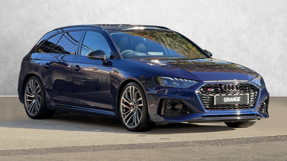 Audi RS4 Estate Blue