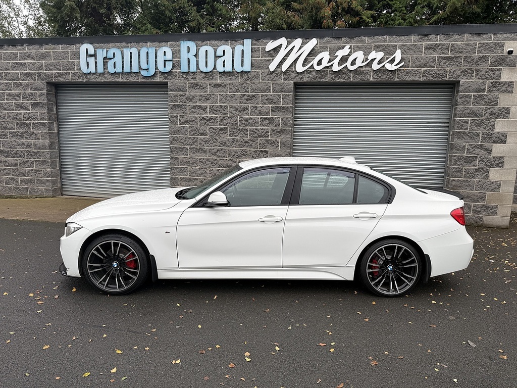 BMW 3 Series 2.0L 318D M Sport White #4