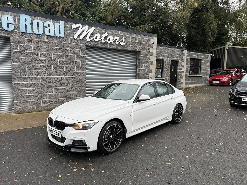 BMW 3 Series 2.0L 318D M Sport White #5