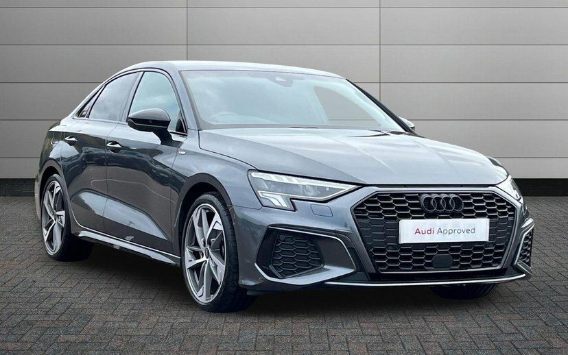 Audi A3 1.5 Tfsi 35 Black Edition Saloon Grey