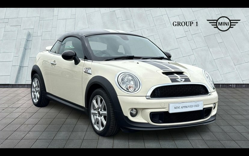 Mini Coupe 1.6 Cooper S Coupe Euro 5 184 P White