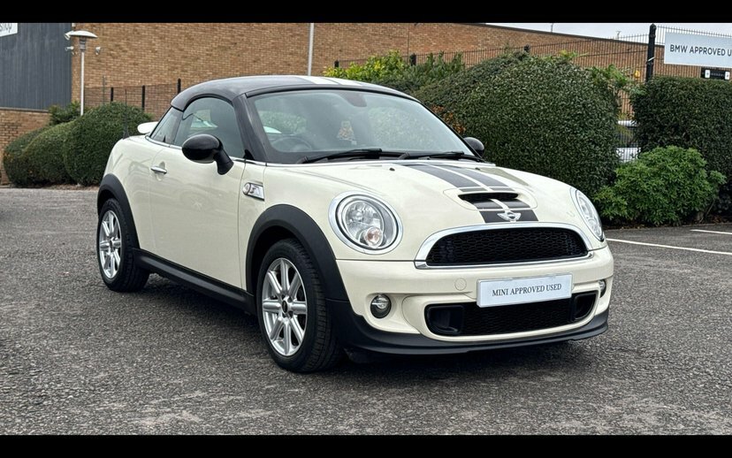 Mini Coupe 1.6 Cooper S Coupe Euro 5 184 P White #6