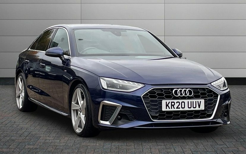 Audi A4 2.0 Tfsi 35 S Line Saloon S Tronic 150 Blue