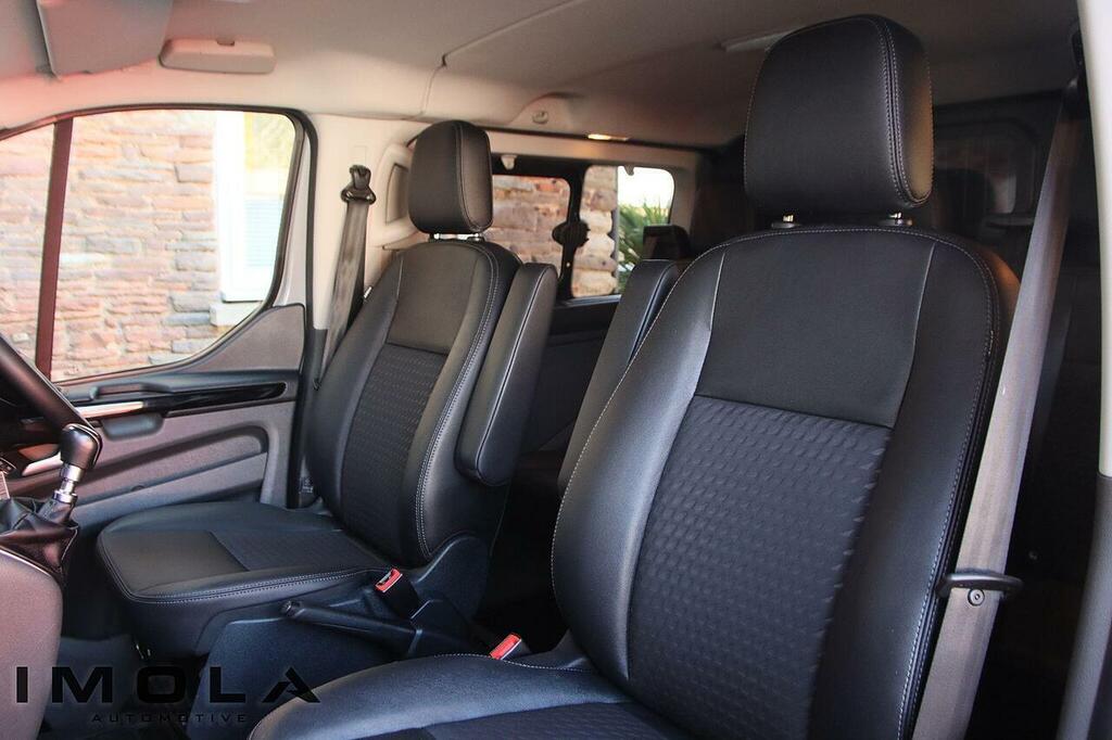 Ford Transit Custom 2.0 320 Ecoblue Mhev Sport Crew Van Double Cab Grey #3