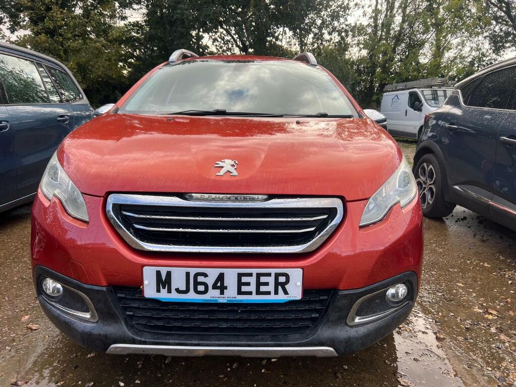 Peugeot 2008 1.2 Vti Puretech Allure Euro 5 Red #2