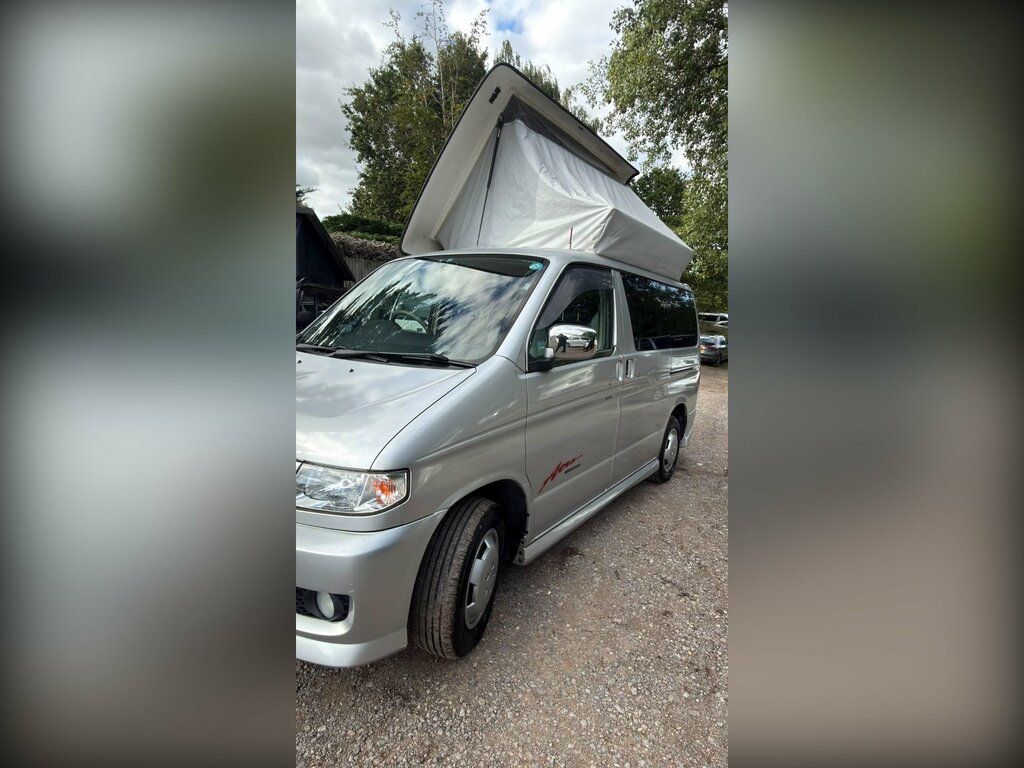 Mazda Bongo Pop Top Mushroom Roof 4 Beth Camper Conversion Silver #2