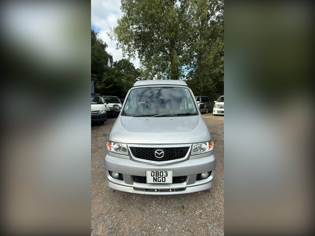 Mazda Bongo Pop Top Mushroom Roof 4 Beth Camper Conversion Silver #6