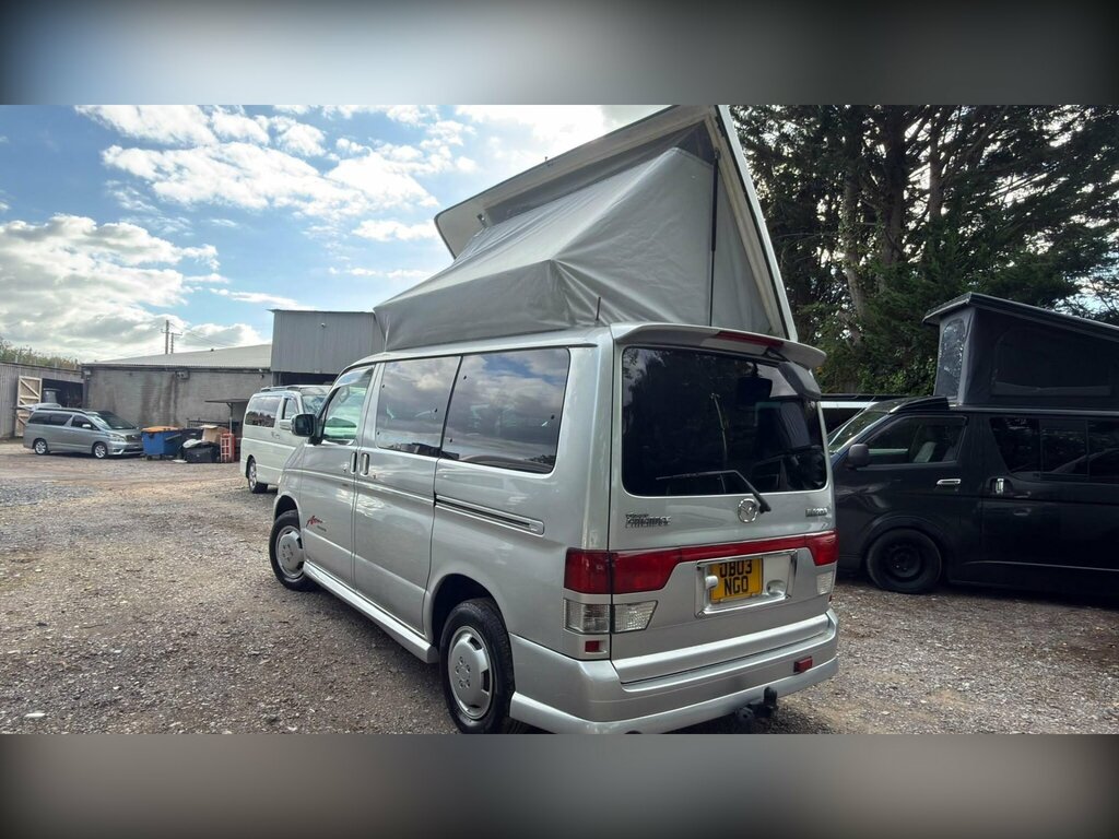 Mazda Bongo Pop Top Mushroom Roof 4 Beth Camper Conversion Silver #4