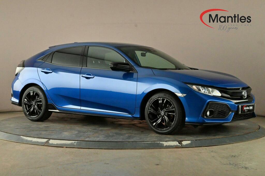 Honda Civic 1.0 Vtec Turbo Sport Line Hatchback Man Blue