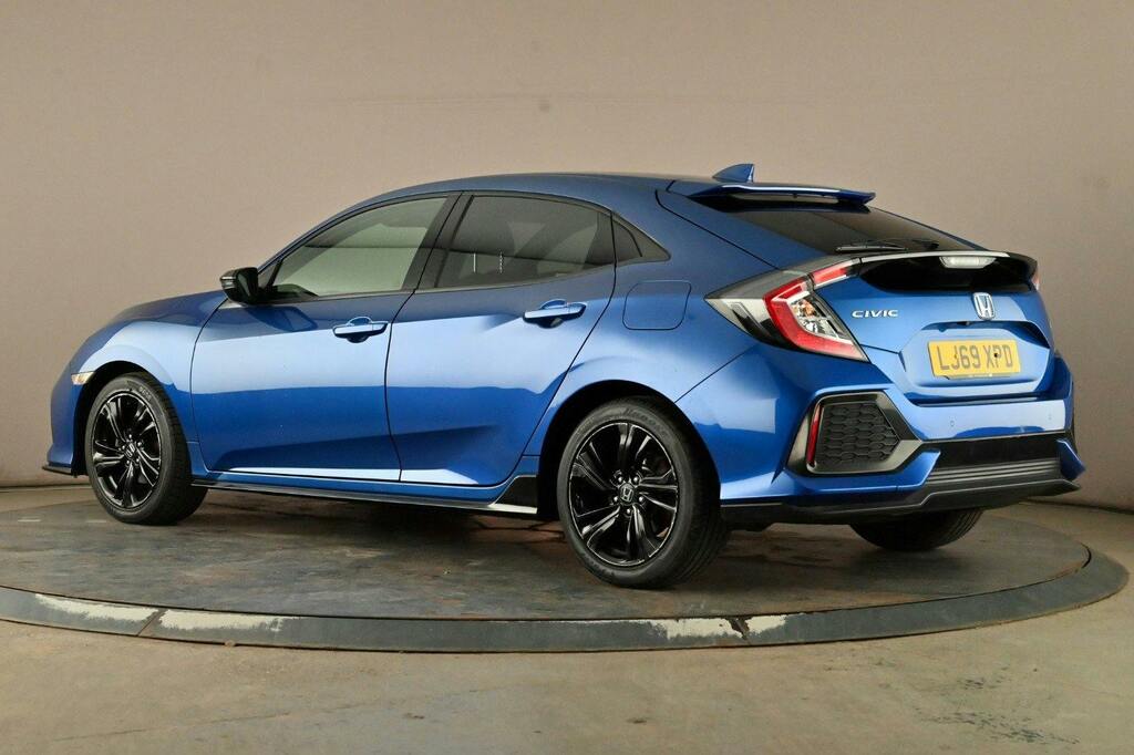 Honda Civic 1.0 Vtec Turbo Sport Line Hatchback Man Blue #4