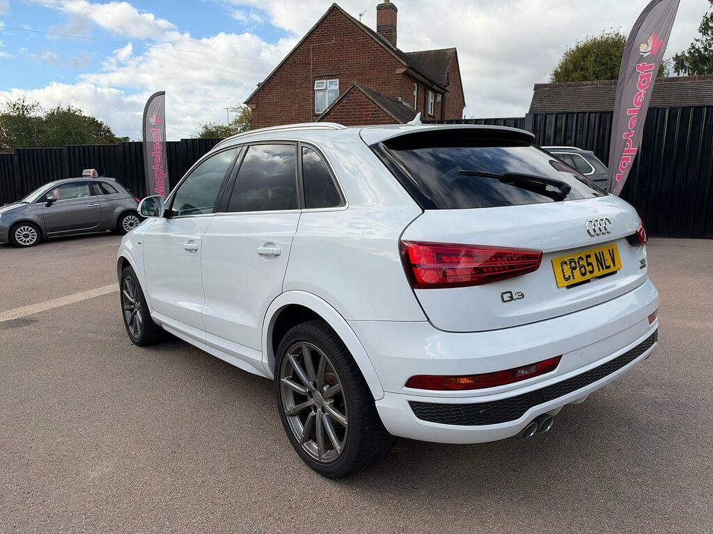 Audi Q3 2.0 Tdi S Line Plus Quattro Euro 6 Ss White #4