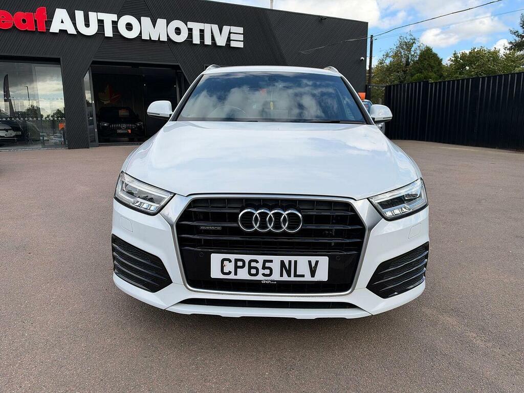 Audi Q3 2.0 Tdi S Line Plus Quattro Euro 6 Ss White #6