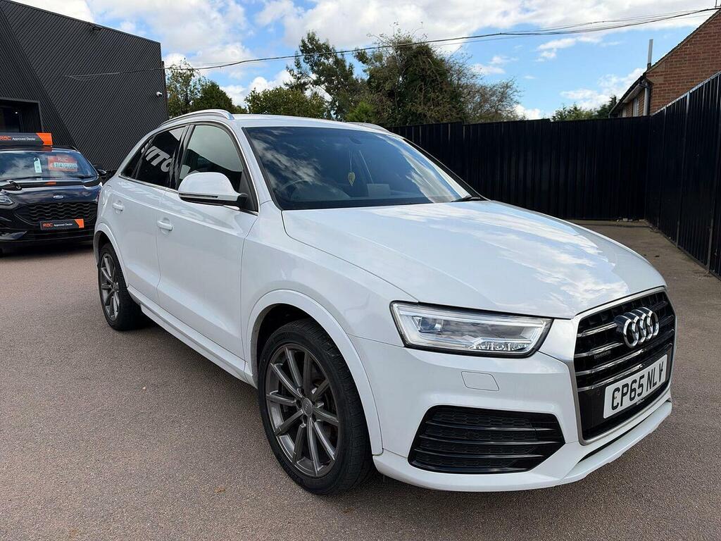 Audi Q3 2.0 Tdi S Line Plus Quattro Euro 6 Ss White