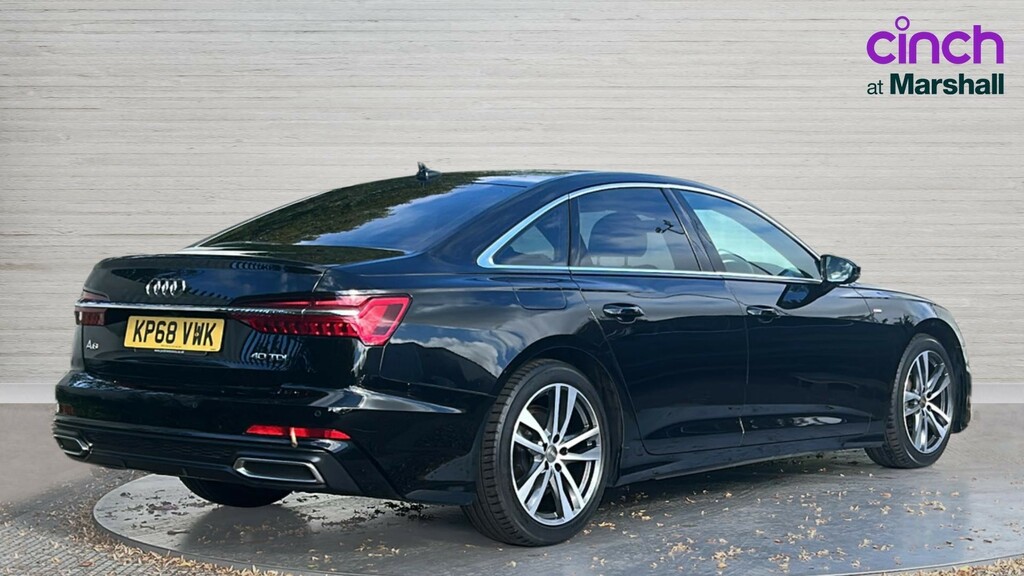 Audi A6 Saloon A6 40 Tdi S Line S Tronic Black #3