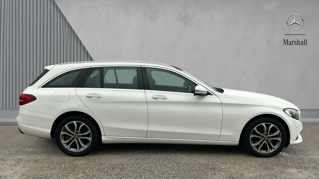 Mercedes-Benz C Class C Class C220d 4Matic Sport Premium White #4