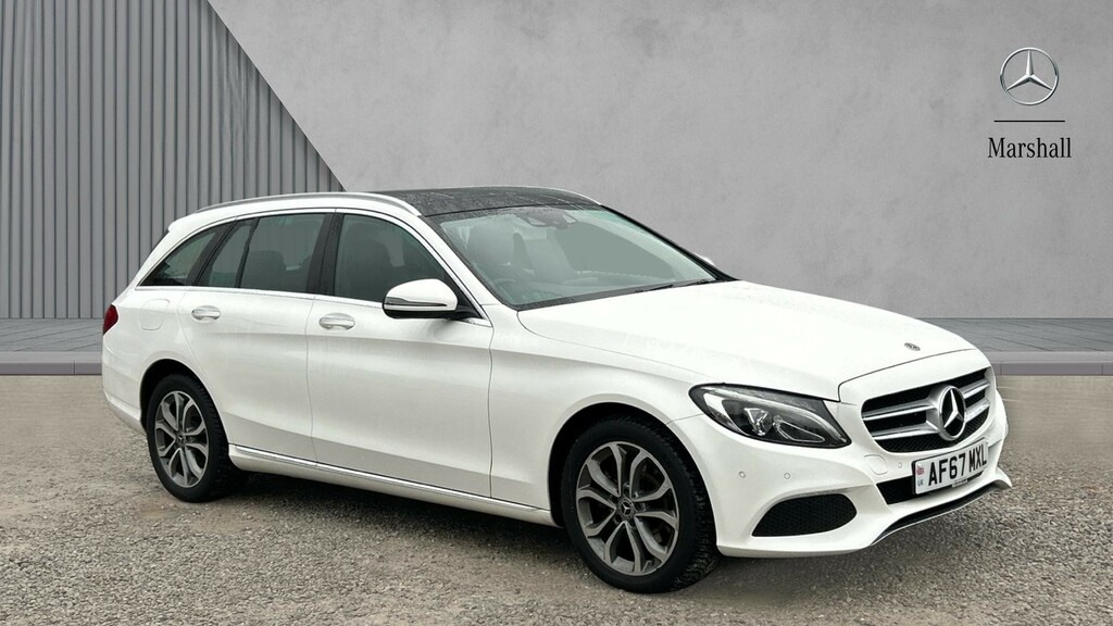 Mercedes-Benz C Class C Class C220d 4Matic Sport Premium White