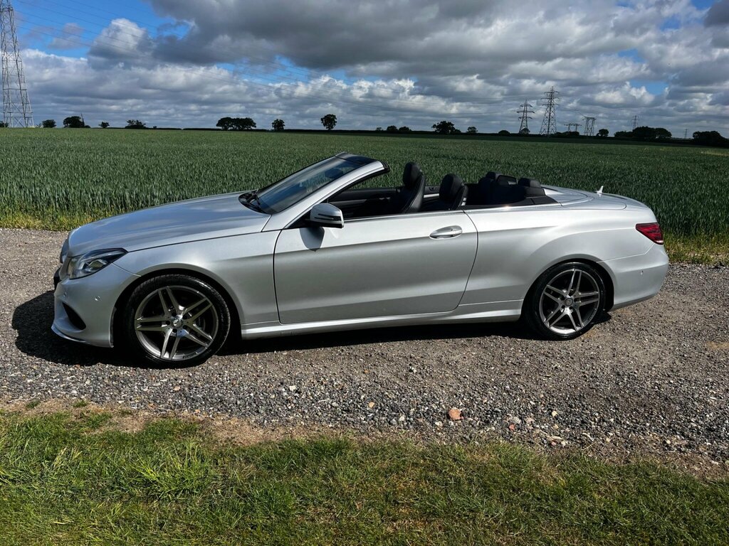 Mercedes-Benz E Class Convertible 3.0 E350d V6 Bluetec Amg Sport Cabriol Black #33